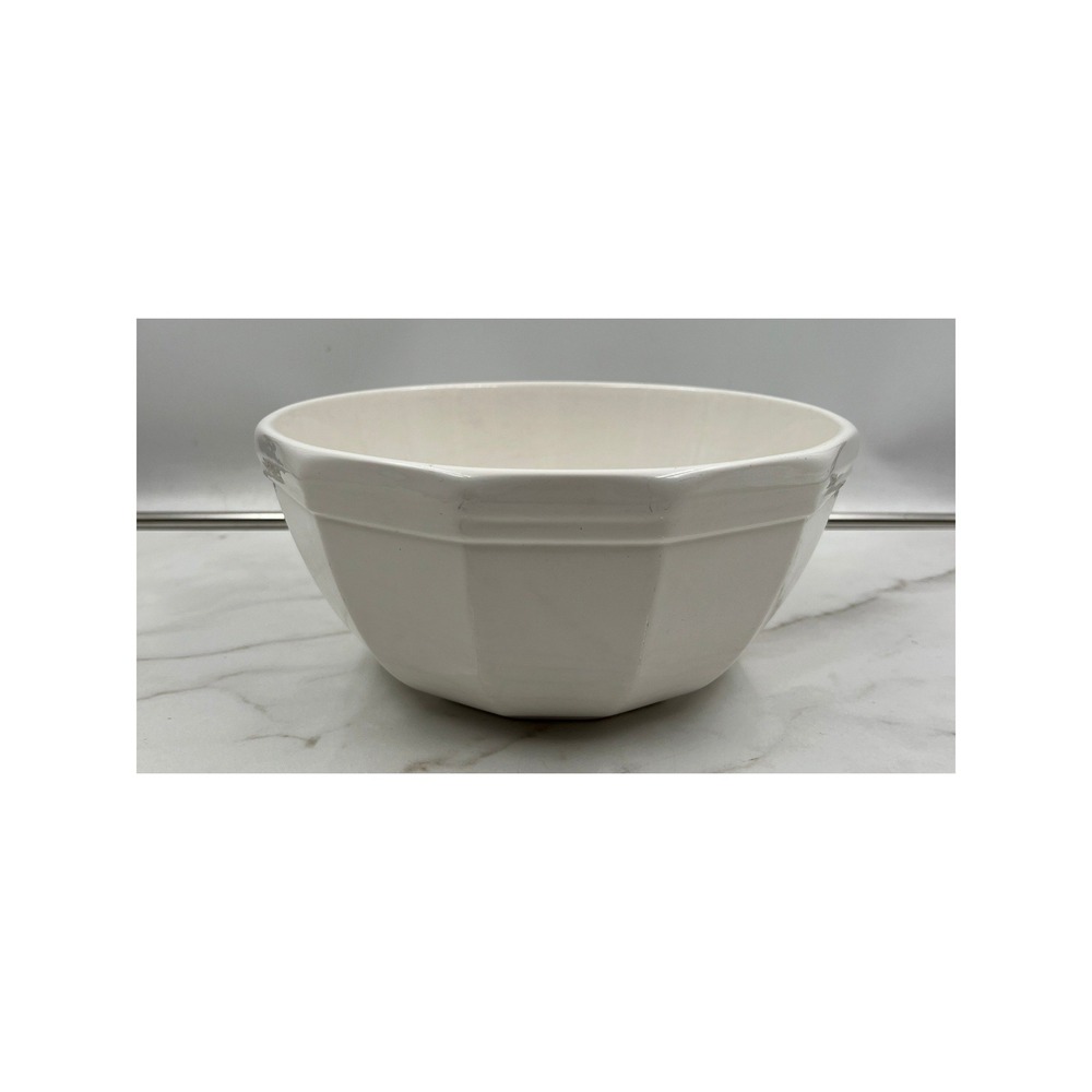 Pfaltzgraff Heritage White Mixing Bowl 460 Ceramic Oven Microwave Safe